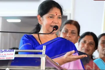 திமுக துணைப் பொதுச்செயலாளர் கனிமொழி எம்.பி.