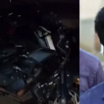 காரைக்குடியில் விபத்துக்குள்ளான இருசக்கர வாகனங்கள்