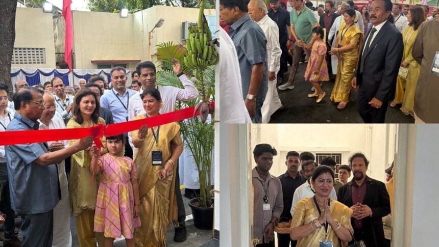லயோலா கல்லூரிக்கு நன்கொடை அறிவிக்கும் எம்.எல்.ஏ டாக்டர் லீமா ரோஸ் மார்ட்டின்