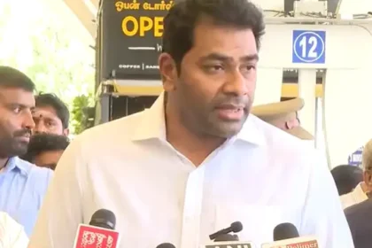 அமைச்சர் ஆதவ் அர்ஜூனா பிரச்சாரத்தில் பேசுகிறார்