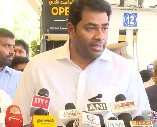 அமைச்சர் ஆதவ் அர்ஜூனா பிரச்சாரத்தில் பேசுகிறார்