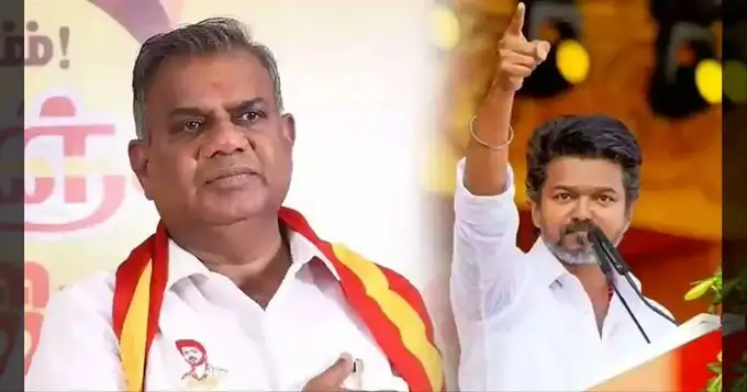 அமைச்சர் ஆனந்த் செங்கல்பட்டில் நடைபெற்ற கூட்டத்தில் உரையாற்றுகிறார்