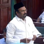 அமைச்சர் ஷாஜகான் சட்டப்பேரவையில் உரையாற்றுகிறார்