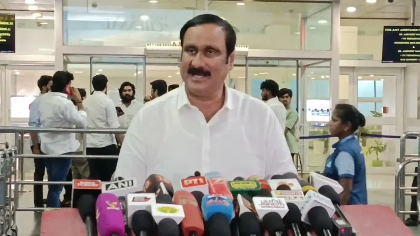 பாமக தலைவர் அன்புமணி ராமதாஸ்