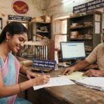 அஞ்சலகத்தில் சேமிப்பு திட்டங்கள் குறித்த விளக்கப்படம்