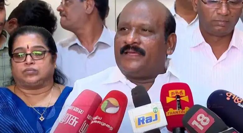 உயர்கல்வித்துறை அமைச்சர் கோ.வி.செழியன்