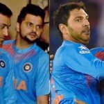 சுரேஷ் ரெய்னா கிரிக்கெட் மைதானத்தில் பேசுகிறார்