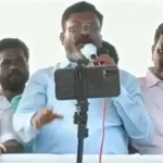 விடுதலைச் சிறுத்தைகள் கட்சித் தலைவர் தொல். திருமாவளவன்