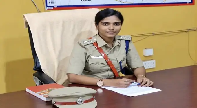 கோயம்பேடு காவல் உதவி ஆணையர் யாஸ்மின்