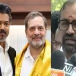 அமைச்சர் வெங்கட ரமணன் செய்தியாளர்களிடம் பேசுகிறார்