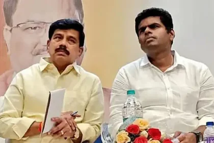 'வி த லீடர்ஸ்' இயக்கத்தின் தலைவர் அண்ணாமலை அறிவிப்பை வெளியிடுகிறார்