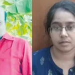 கொலை செய்யப்பட்ட பூபதி உடலை போலீசார் ஆய்வு செய்கின்றனர்