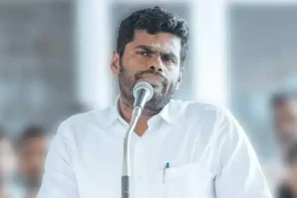 வீ தி லீடர்ஸ் தலைவர் அண்ணாமலை பழனியில் பேசுகிறார்