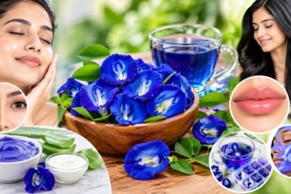 நீல நிற சங்குப்பூக்கள்