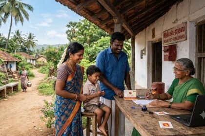 மத்திய அரசு சேமிப்பு திட்டத்தை விளக்கும் படம்