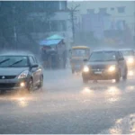 சென்னையில் கனமழை காரணமாக தேங்கியுள்ள மழைநீர்