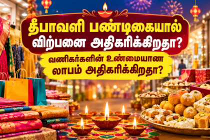 தீபாவளி விற்பனை குறித்த வணிகர்களின் லாபம் பற்றிய விவாதம்