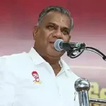 தமிழக ஊரக வளர்ச்சி மற்றும் நீர்வளத்துறை அமைச்சர் கே.கே.எஸ்.எஸ்.ஆர். ராமச்சந்திரன் மாநாட்டில் பேசுகிறார்