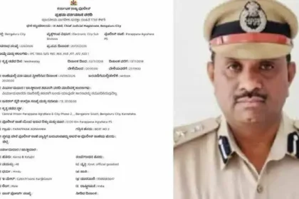 கர்நாடக சிறைத்துறை டி.ஐ.ஜி. எம். சோமசேகர் கைது செய்யப்பட்டார்