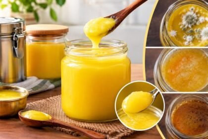 நெய் சேமித்து வைக்கப்பட்டிருக்கும் பாத்திரம்