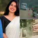 கேரளாவில் நடந்த சாலை விபத்து குறித்த டேஷ்கேம் காட்சிகள்