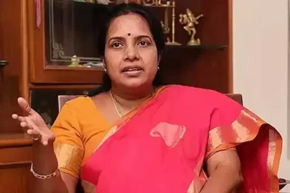 வானதி சீனிவாசன் செய்தியாளர் சந்திப்பில் பேசுகிறார்