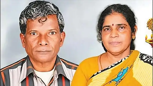 உயிரிழந்த காதல் தம்பதி பக்கிரி மற்றும் குப்புலட்சுமி