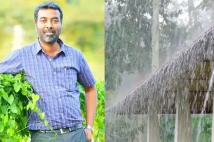 வானிலை நிபுணர் பிரதீப் ஜான் எச்சரிக்கை விடுக்கும் படம்