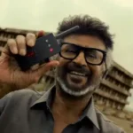 நடிகர் ரஜினிகாந்த் தொலைக்காட்சி நேர்காணல் அளிக்கும் காட்சி