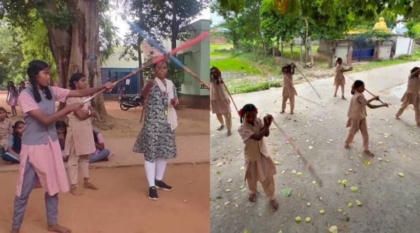 பள்ளிகளில் உடற்கல்வி வகுப்புகள் நடைபெறும் காட்சி