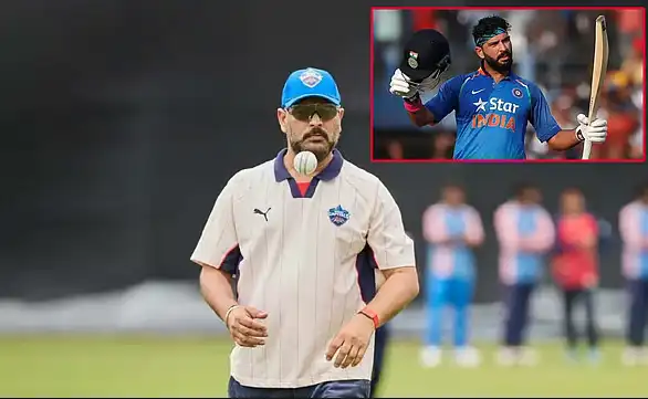 டெல்லி கேப்பிடல்ஸ் அணியின் பேட்டிங் பயிற்சியாளராக நியமிக்கப்பட்டுள்ள யுவராஜ் சிங்
